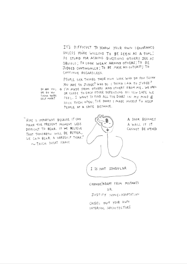 Daniel Arce - Knowable Knowns; Unknowable Unknowns - A neurotic book of meditations (gift edition) - Image 3