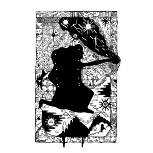 4D Love art print